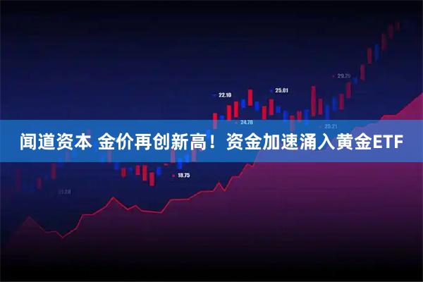 闻道资本 金价再创新高!资金加速涌入黄金ETF